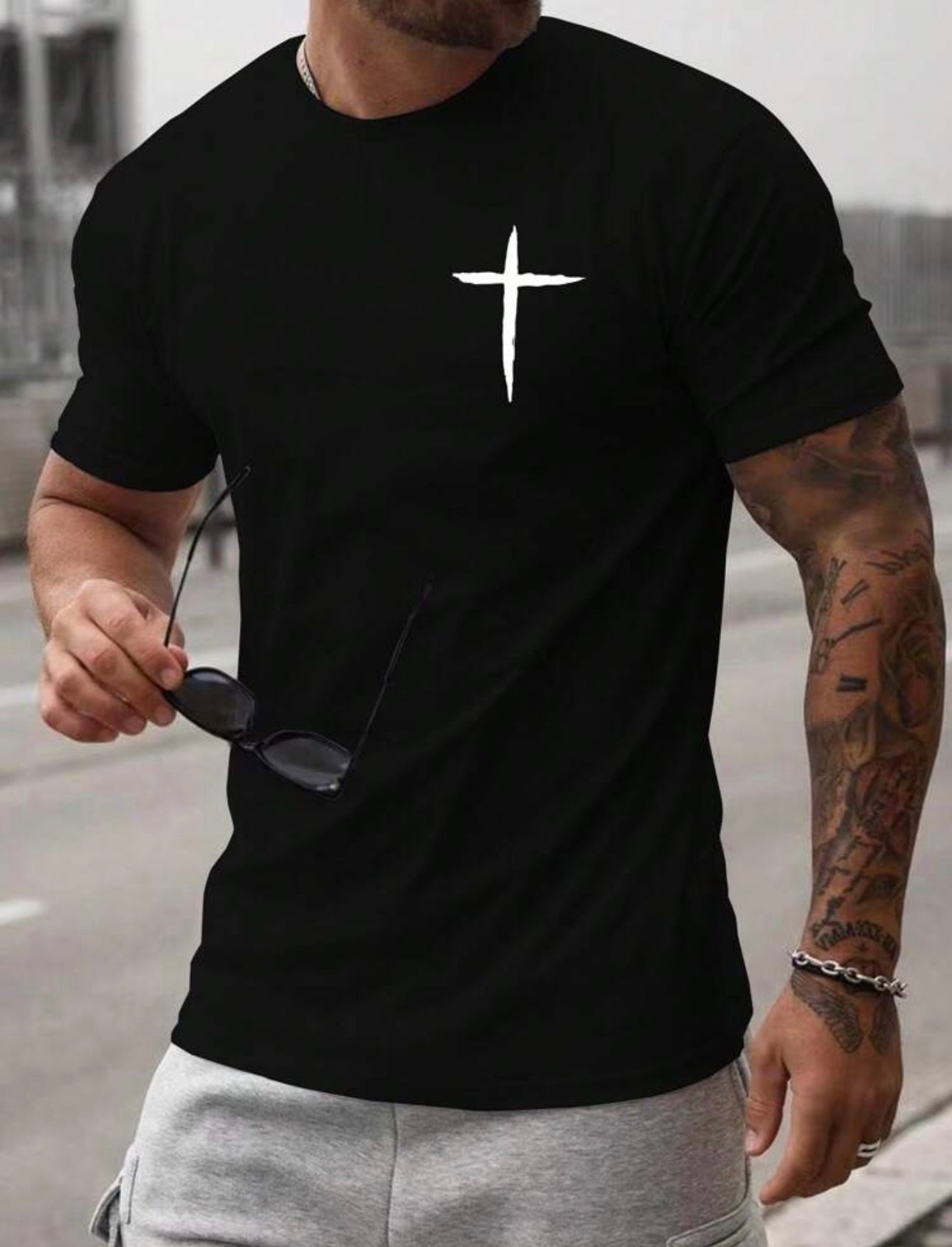 T-Shirt Kreuz Jesus