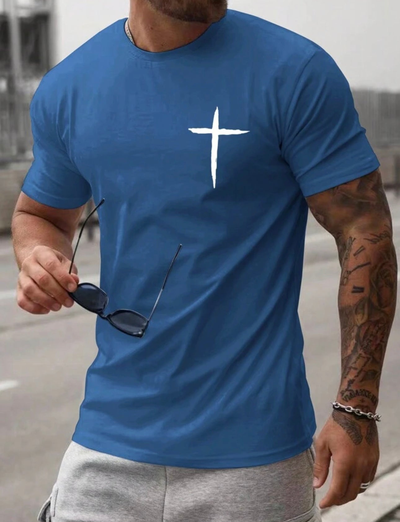 T-Shirt Kreuz Jesus