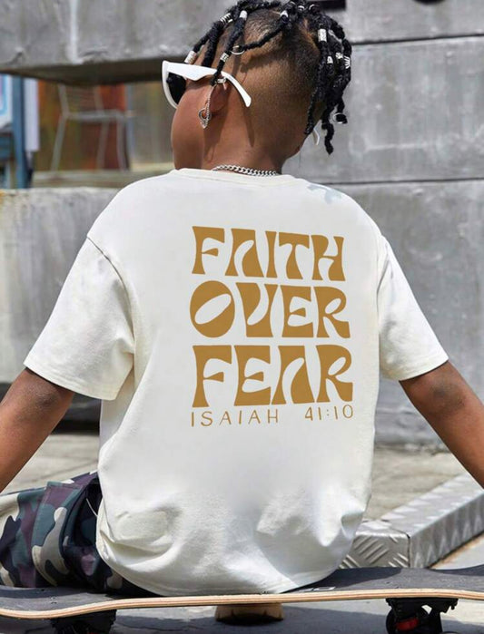 Faith over Fear T-Shirt Kids