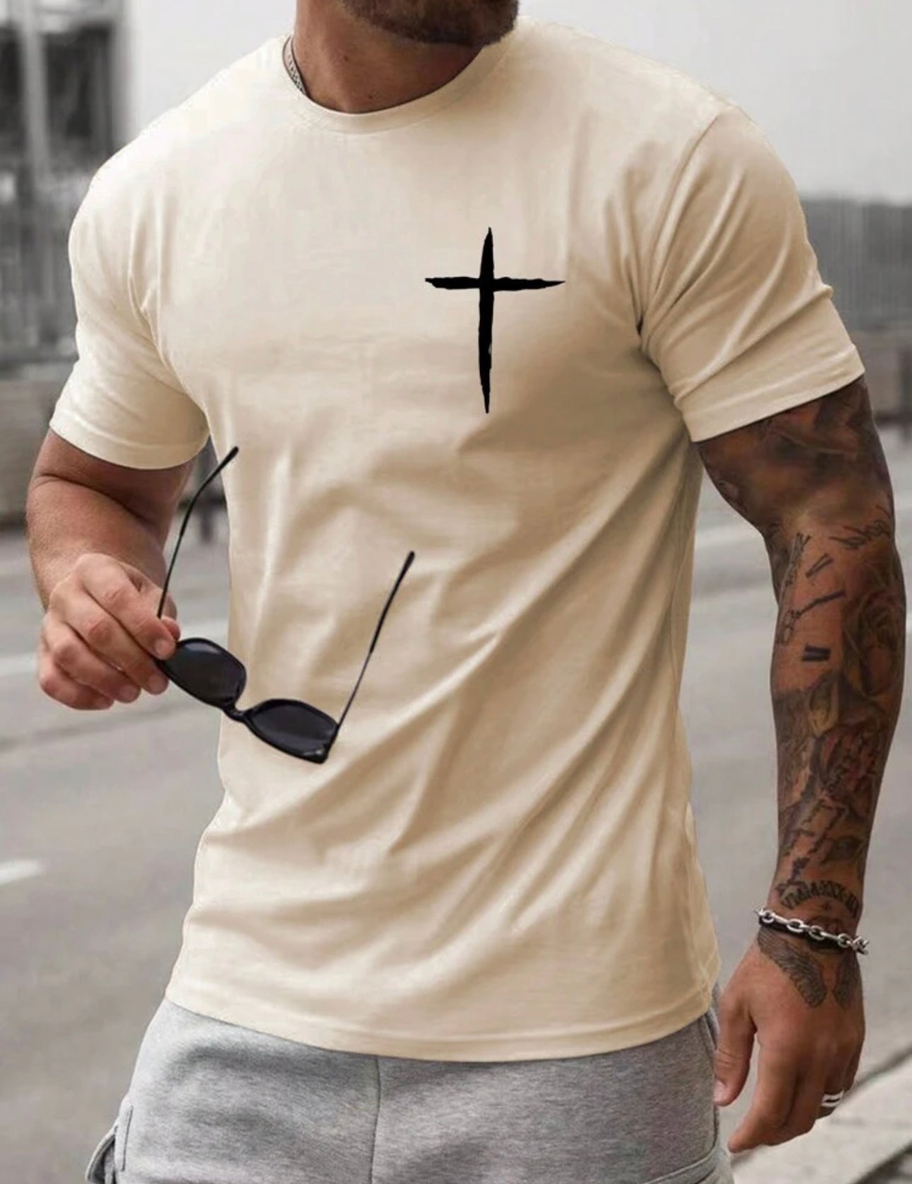 T-Shirt Kreuz Jesus