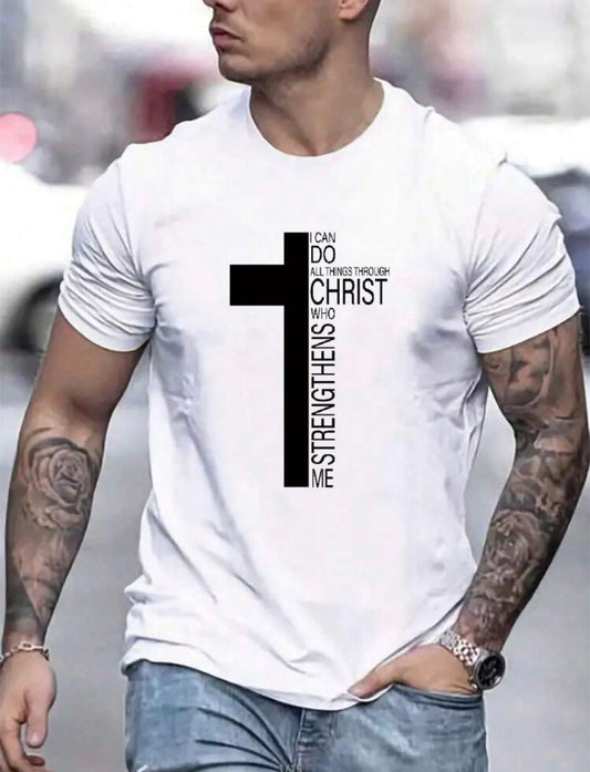 T-Shirt I can do all Things trough Christ who strengthens me