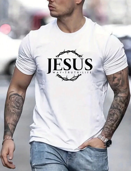 T-Shirt Jesus Kranz