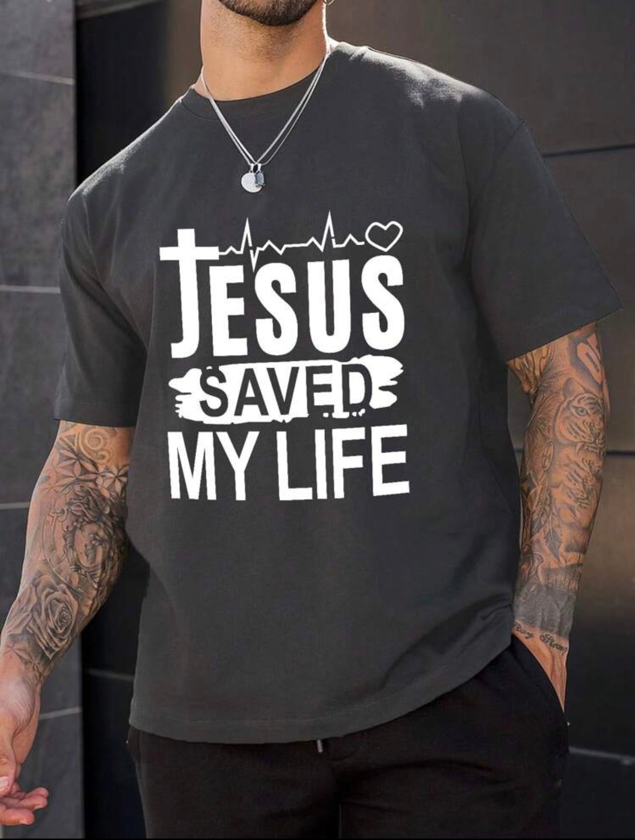 Тениска Jesus Save my Life