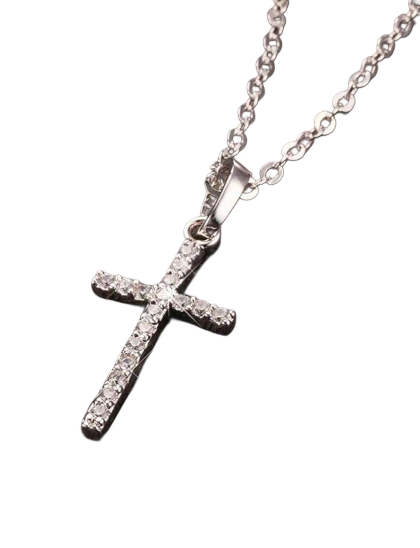 Hals Kette mit Kreuz Anhänger