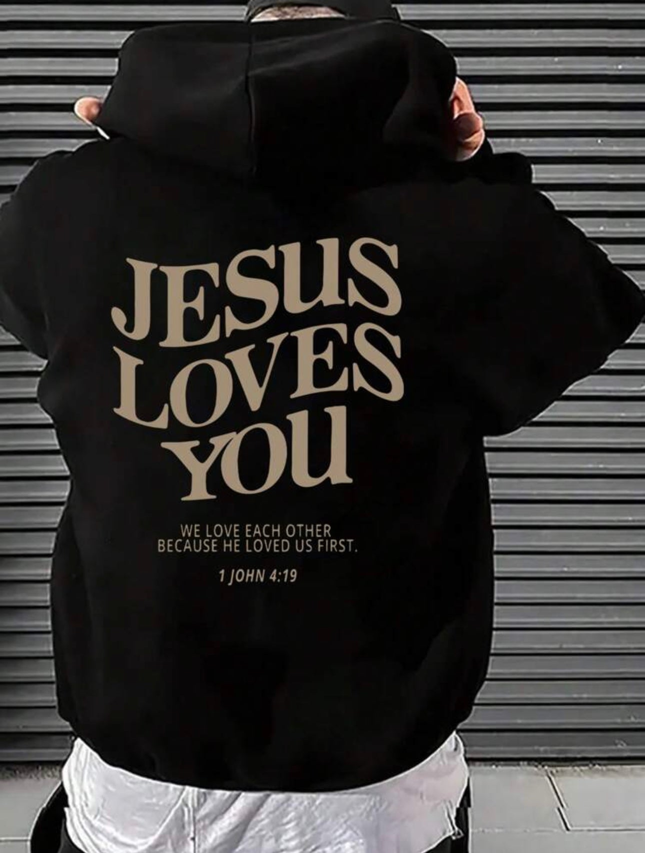 Alpha.Sweatshirts Jesus loves u