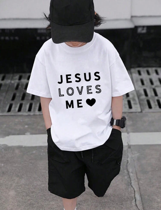 Jesus loves me T-Shirt kids